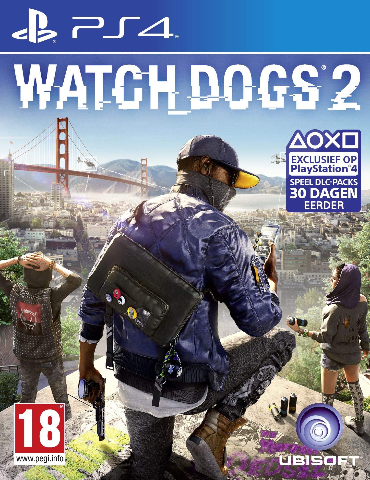 Amazon.com: Ubisoft 300086136 Watch Dogs 2 PS4 : Video Games